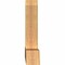 Ekena Millwork Portland Timber Gable Bracket, Western Red Cedar, 60"W x 27"H x 5 1/2"D x 5 1/2"F, 11/12 Pitch GBW060X27X0606POR00SWR - alternate 2